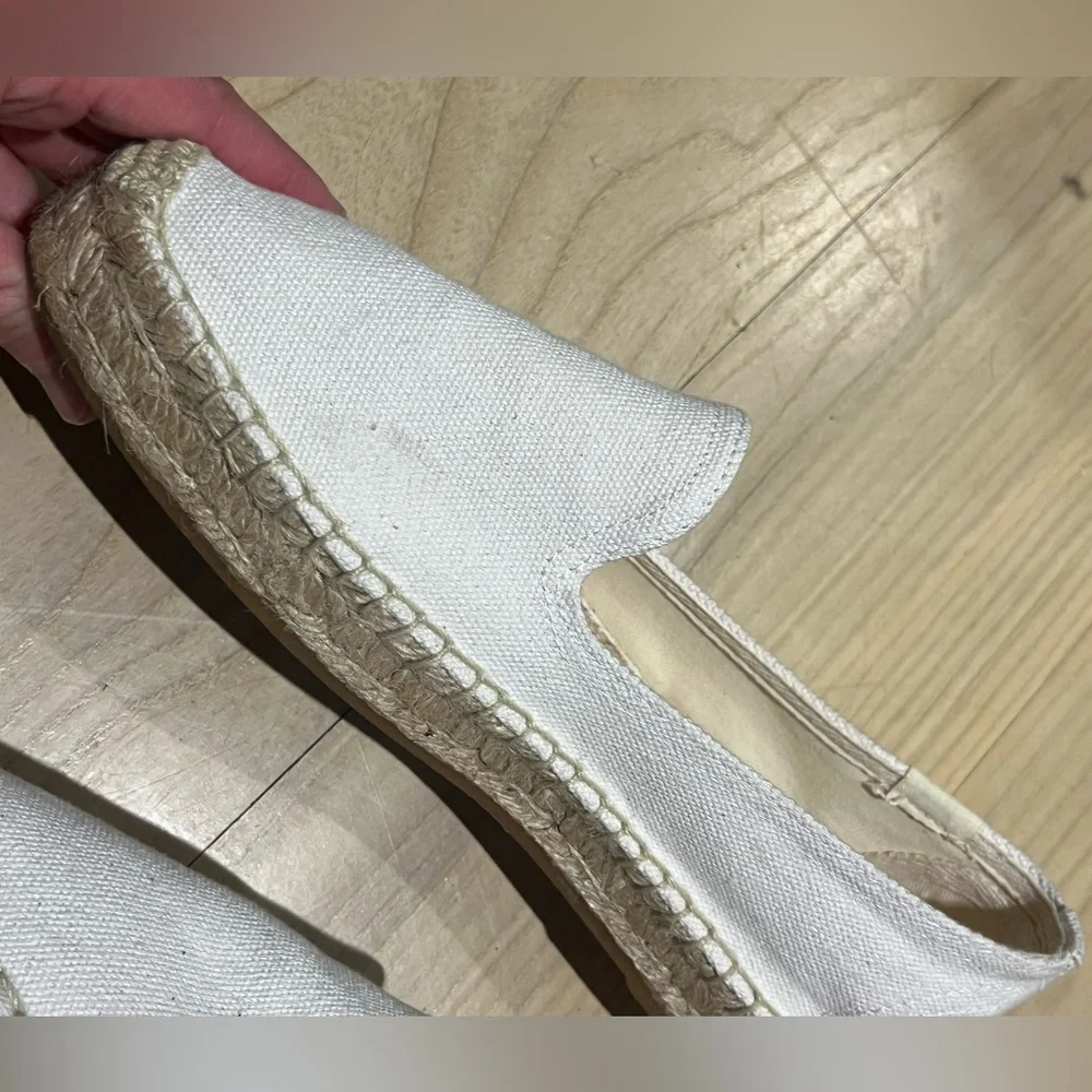 Soludos The Smoking Slipper Espadrille Cream/Off-White
